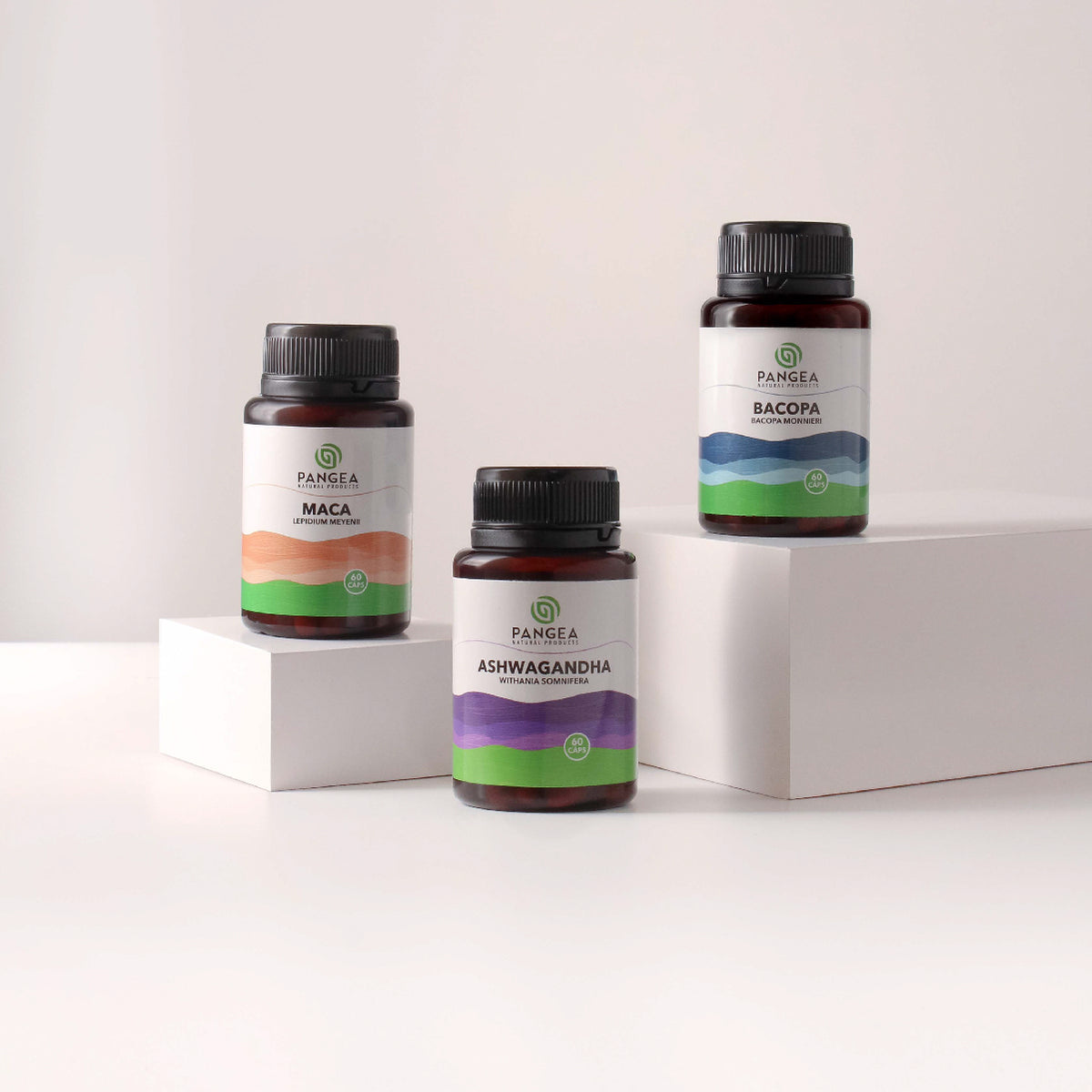 Combo Adaptógenos | Ashwagandha, Maca y Bacopa